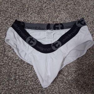 WILDMANT Men's White Briefs